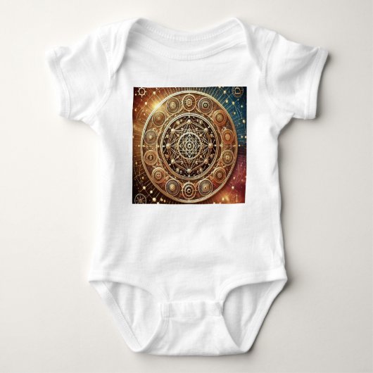 Führung und Vertrauen Sigil Baby Strampler (Vorderseite)