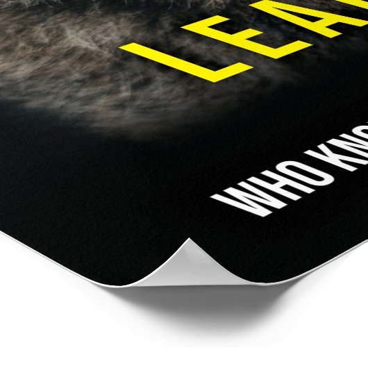 Führung - Wolf Pack, Alpha Male, Leiter Poster (Ecke)