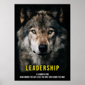 Führung - Wolf Pack, Alpha Male, Leiter Poster (Vorne)