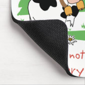 Führungs-Kuh Mousepad (Ecke)