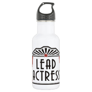 Führungs-Schauspielerin Edelstahlflasche