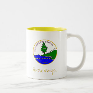 Führungs-SchulTasse Zweifarbige Tasse