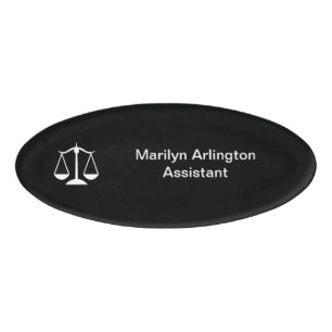 Führungskraft-Assistent Namenschild