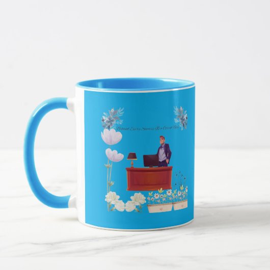 Führungskraft Azure Tasse (Links)