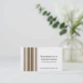 Führungskraft Bars Business Card, Champagner Visitenkarte (Stehend Vorderseite)