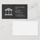 Führungskraft | Berater | Rechtsanwaltsgesetz | Ge Visitenkarte (Vorne/Hinten)