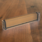 Führungskraft Elegance Namensplakette (Seite)