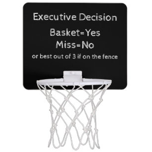 Führungskraft-Entscheidungs-Minibasketball-Band Mini Basketball Ring