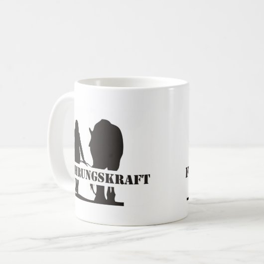 Führungskraft Kaffeetasse (Vorderseite Links)