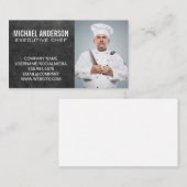 Führungskraft Koch | Benutzerdefiniertes Bild hinz Visitenkarte (Vorne/Hinten)