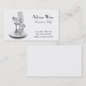 Führungskraft Koch Business Card Visitenkarte (Vorne/Hinten)