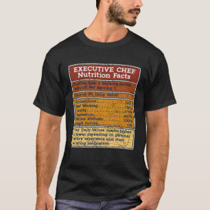 Führungskraft Koch Kochen Koch Kulinarisches Köche T-Shirt