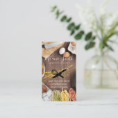 Führungskraft Koch | Küchen Tafelteig Eier Visitenkarte (Stehend Vorderseite)