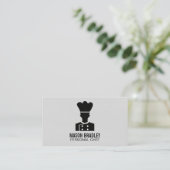 Führungskraft Koch | Kulinarische Künste Visitenkarte (Stehend Vorderseite)