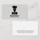 Führungskraft Koch | Kulinarische Künste Visitenkarte (Vorne/Hinten)