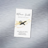 Führungskraft Koch Magnetische Visitenkarte (Beispiel)