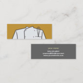 Führungskraft Koch Mini-Visitenkarte Mini Visitenkarte (Vorne/Hinten)