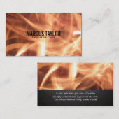 Führungskraft Koch Visitenkarte (Vorne/Hinten)