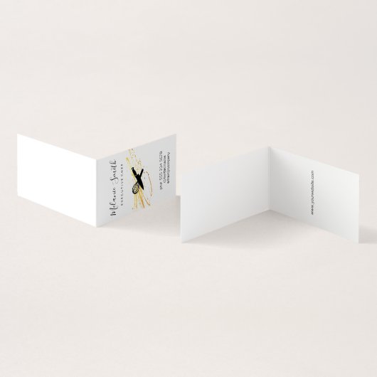 Führungskraft Koch Visitenkarten (Innenseite und Außenseite)