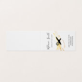 Führungskraft Koch Visitenkarten (Außenseite Aufgefaltet)