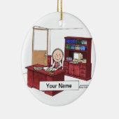 Führungskraft — Männlich Keramikornament (Rechts)