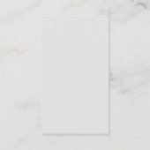 Führungskraft | Marble Gavel Law Terminkarte (Rückseite)