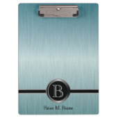 Führungskraft-Monogramm-Entwurf - Klemmbrett (Vorderseite)