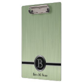 Führungskraft-Monogramm-Entwurf - Klemmbrett (Links)