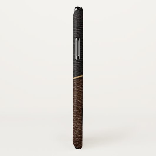 Führungskraft-Monogramm-Namen-Schablone Case-Mate iPhone Hülle (Hinten/Rechts)