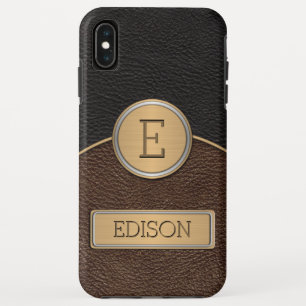 Führungskraft-Monogramm-Namen-Schablone Case-Mate iPhone Hülle