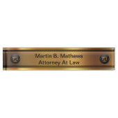 Führungskraft Namensplakette (Vorderseite)