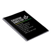 Führungskraft Notizblock (Rechte Seite)