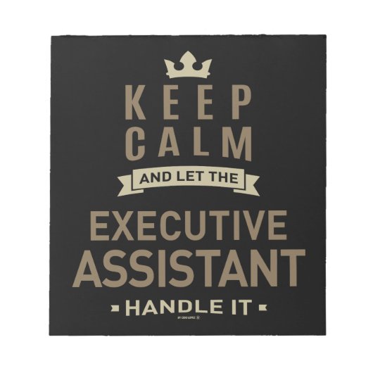 Führungskraft Notizblock (Vorderseite)