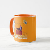 Führungskraft orange tasse (Vorderseite Links)