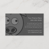 Führungskraft Pig Visitenkarte (Vorderseite)