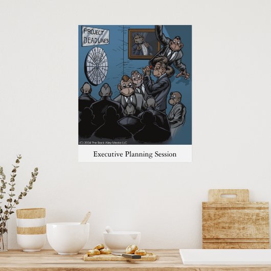 Führungskraft Poster (Küche)