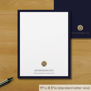 Führungskraft Rechtsanwaltskanzlei Letterhead mit Briefbogen