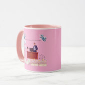 Führungskraft rosa tasse (Vorderseite Links)