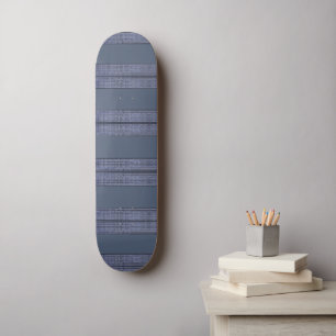 Führungskraft Striped-Blue-II Skateboard
