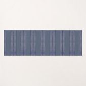 Führungskraft Striped-Blue-II Yogamatte (Vorderseite (Horizontal))