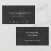 Führungskraft Visitenkarte (Vorne/Hinten)