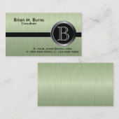 Führungskraft Visitenkarte (Vorne/Hinten)