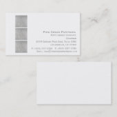 Führungskraft Visitenkarte (Vorne/Hinten)