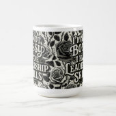 Führungsqualitäten Sass Design Kaffeetasse (Mittel)