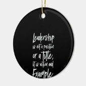 Führungsstil Keramik Ornament (Links)