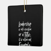 Führungsstil Keramikornament (Links)