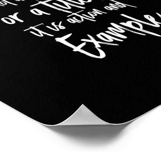 Führungsstil Poster (Ecke)