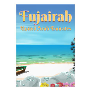 Fujairah Vereinigte Arabische Emirate Strandposter Fotodruck