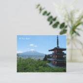 Fuji Arakurayama Sengen Park Japan Postcard Postkarte (Stehend Vorderseite)