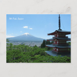 Fuji Arakurayama Sengen Park Japan Postcard Postkarte